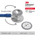 3M Littmann Cardiology IV Stethoscope, Navy Blue Tube, 6154