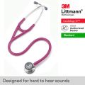 3M Littmann Cardiology IV Stethoscope, Raspberry Tube, 6158