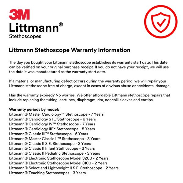 3M™ Littmann® Cardiology IV™ Diagnostic Stethoscope, High Polish Smoke-Finish Chestpiece, Black Tube, Champagne Stem and Black Headset, 27 inch, 6204